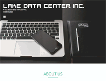 Tablet Screenshot of lakedata.com